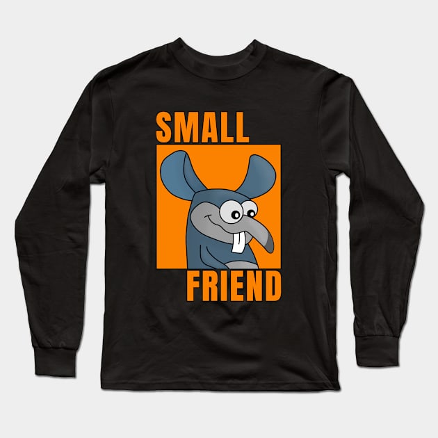 Small Friend Long Sleeve T-Shirt by DiegoCarvalho